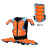 Child Bady Full Body Protector Vest Armor Kids Motocross Armor Jacket Chest Spine Protection Gear MTB Skating Knee elbow guard L