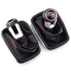 For Volkswagen VW 1999-2004 Golf 4 IV MK4 GTI R32 Bora Jetta MT 12mm 5 / 6 Speed Car Gear Shift Knob Lever Shifter Gaitor Boot