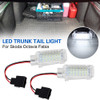 12V Trunk Boot Light For Skoda Kodiaq Octavia Mk2 MK3 2 3 Fabia MK1 Car Interior Storage Luggage Lamp LED Automobile Accessories