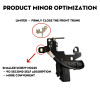 Futhope Front Spare Box Electric Lock Soft-closing for Tesla Model 3 Y X S 2021-2024 Highland Adsorption Easy Installation