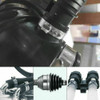 24pcs Car Small/Large CV Boot Clamp Adjustable Stainless Steel Drive Shaft Axle Joint Clip CV Boot Clamp For Most Cars