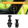 2/4 pcs Boot Trunk Parcel Shelf Strap String Clips Tray String Hanger Pivot Hook For Volkswagen GOLF 5 Mk6 Tiguan Polo UP T-CROS