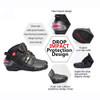 Original Motorcycle Ankle Boots Street Moto Riding Microfiber Leather Shoes Motorbike Short Botas Moto Sports Protective Boots