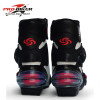 PRO-BIKER SPEED Ankle Joint Protection Motorcycle Boots Moto Shoes For Motorcycle Riding Racing Motocross Boots BLACK RED WHITE