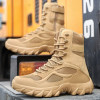 Men Tactical Boots Autumn Special Forces Military Field Man Boot Lightweight Outdoor Non-Slip Waterproof Shoes Zapatillas Hombre