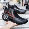 Motorcycle Protective Boots New Rainy Season Couple Short Rain Boots Trendy Outdoor Men's Waterproof Rubber Shoes Kitchen Shoes