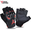 MOTOCENTRIC Summer Motorcycle Gloves Half Finger Breathable Motorcyclist Gloves ATV MTB Cycling Gloves Anti-fall Palm Guard Moto