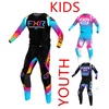 Children 2023 Youth Motocross Gear Set Child Size Dirt Bike Combo Off Road Motorcycle MX Jersey And Pant