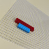 32*32 Dots BasePlates Transparent Small Particle Building Block Plate Single/double Side Baseplate Compatible with Lego City