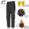 Two-way Zipper Quick Release Pants Winter Warm Waterproof Motorcycle Trousers Quick Take-off Motorcyclist Pants Biker Trousers