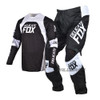 Delicate Fox Offroad MX Racing Motocross Black Jersey and Pants Combo 180 Lux Motorcycle Dirt Bike MTB DH Enduro Men's Gear Set