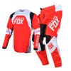 Delicate Fox Offroad MX Racing Motocross Black Jersey and Pants Combo 180 Lux Motorcycle Dirt Bike MTB DH Enduro Men's Gear Set