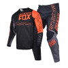 Delicate Fox Offroad MX Racing Motocross Black Jersey and Pants Combo 180 Lux Motorcycle Dirt Bike MTB DH Enduro Men's Gear Set