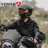 VEMAR Mens Motorcycle Jacket Summer Breathable Jacket CE Protective Retro Black Motorbike Motorcyclist Mesh Clothing Rider Pants
