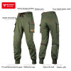 Motowolf Motorcycle Four Seasons Waterproof Riding Pants Men Casual Touring Motorbike Trousers With Hip and Knee Gears
