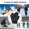 Heated Gloves Men Women Touchscreen USB Heating Gloves Hand Warmer Electric Thermal Gloves Outdoor Cycling Ski Motorcycle Gloves