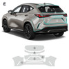for LEXUS NX 250 350 350H 450H 2022-2024 Paint Protection Film Clear Bra PPF Anti Scratch Pre Cut Car Body 8.5mil Film Covers