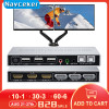 HDMI DisplayPort KVM Switch Dual Monitor 4K 60Hz 2x2 Mixed inputs DP