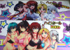 DIY Japanese Anime Sticker Highschool DXD Cute Girls Car Body Stickers Racing Drifting ACGN Decals Itasha G Festa Cartoon Show