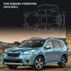 For Subaru Forester 2019 2020 2021 Paint Protection Film Clear Bra PPF Anti Scratch Pre Cut Car Body 0.2MM Film Covers