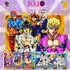 3/5Pcs Japanese Anime JoJo Bizarre Adventure jojo cards Characters Collection Cards hobby Game collectibles for Children Gifts