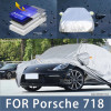 For Porsche 718 Outdoor Protection Full Car Covers Snow Cover Sunshade Waterproof Dustproof Exterior Car accessories