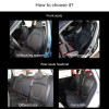 For Mini Cooper F54 CLUBMAN JCW Custom Car Seat Cover Protector Cushion Water-proof Anti-kick Styling Interior Accessories