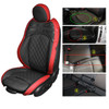 For Mini Cooper F54 Culbman F60 Countryman Custom Car Seat Cover Protector Cushion Leather Styling Interior Accessories 2023 22