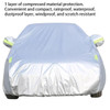 For BMW m5 Outdoor Cotton Thickened Awning For Car Anti Hail Protection Snow Covers Sunshade Waterproof Dustproof