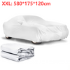 Car Universal Car Cover Waterproof Silver Coated Cloth Car Covers Anti-Snow and Ultraviolet Outdoor Dustproof Auto Tarpaulin