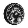 Navigate Mountain Adventure Compass Spare Tire Cover for Toyota RAV4 Prado 4WD 4x4 RV Car Wheel Protectors 14 15 16 17 Inch