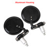 22mm Universal Motorcycle Mirrors Rearview Side Mirror Motorbike Accessories 2pcs Handle Bar End Mounting