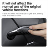 For Tesla Model 3 Model Y Full Package Trim Cover Of Carbon Fiber Matte Finish On Wiper Lever For Tesla 2022/2023 Accessorie