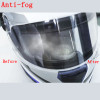 2PCS Motorcycle Helmet Clear Rainproof and Anti-fog Film Safety Driving Durable Nano Coating Sticker Film Helmet Accessories