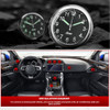 Car Clock Luminous Automobiles Internal Stick-On Mini Digital Watch Mechanics Quartz Clocks Auto Ornament Car Accessories