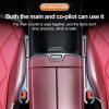 Car Seat Gap Filler Side Seam Plug Strip Leak-proof Filling Storage Gap for passenger and Main driving seat Car Interior Decora