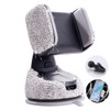 2023 Diamond Cell Phone Holder for Car Phone Mount Pink Flexible Table Stand Mount Bling Car Accessories Interior Woman