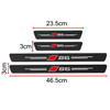 Carbon Fiber Car Door Edge Sill Protector Strip Stickers For Audi A3 8V 8P S3 A5 A6 C7 C6 S5 S6 Sline A4 S4 B8 B9 B7 Accessories