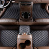 5PCS/Set Leather Car Floor Mats Universal PVC Waterproof Car Carpet Cushion