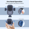 TOPK Car Phone Holder Car Mount with Hook Clip For Car Air Vent 360° Rotation Phone Mount for Cellphones