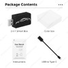 MEKEDE Newest Mini Android Auto Wireless Adapter USB Dongle Smart AI Box Car OEM Wired Android Auto To Wireless Google Maps WIFI