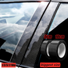 3D Carbon Fiber Sticker Car Door Sill Side Anti-stepping Bumper Mirror Anti Scratch Protection Tape Decor Protector Stickers