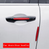 8Pcs Large/Small Size Car Bumper Protector Strip Guard Corner Protection Strips Scratch Protector Crash Blade Anti-Collision
