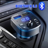 Car Bluetooth Music Adapter FM Transmitter Receiver Car Kit MP3 Audio Player Handsfree 3.1A USB Fast Charger Car Accessories