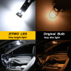 ZITWO 8Pcs Car LED Interior Dome Reading Map Light License Plate Bulb Kit For Kia Ray 2011- 2018 2019 2020 2021 2022 2023 2024