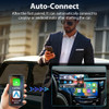 Podofo Android Auto AI Box Wireless Android Auto Adapter Carplay Dongle Bluetooth WIFI Plug And Play For VW Audi Toyota Honda