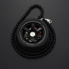 Car Mirror Rearview Pendant Auto Interior Decor Pendants Aluminum Wheel With Shock Absorber Ornament Hanging Accessories