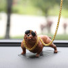 Car Dashboard Ornament Bully Pitbull Dog Doll Auto Interior Accessories Ornaments Cute Chritmas Gift Creative Home Decor