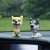 Nodding Dog Funny Shaking Head Toys Cute Bobblehead Puppy Dolls Swing Car Ornaments Home Auto Interior Decor Car Dashboard Toys