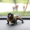 Bully Pitbull Dog Car Interior Accessories Car Dashboard Decoration Automobile Funny Cute Pendant Car Ornaments Crafts 2023